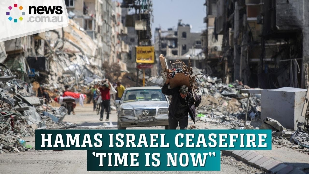In Israel, Blinken urges for sustained aid into Gaza - YouTube