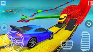 2022 Best 3D Car Stunts Gaming Video #3DGame #CarStunts #CardRacing #CardGame screenshot 5