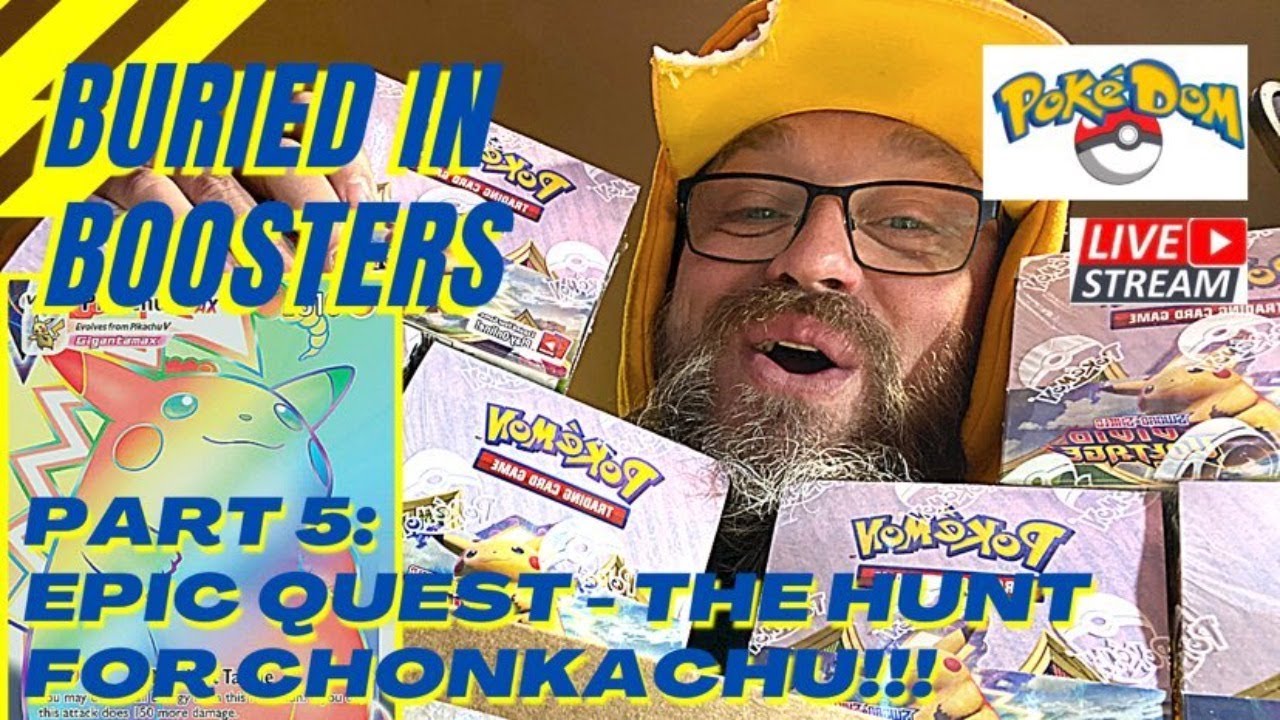Pokemon with PokeDom! Epic Hunt for Rainbow Vmax Pikachu! PART 5!