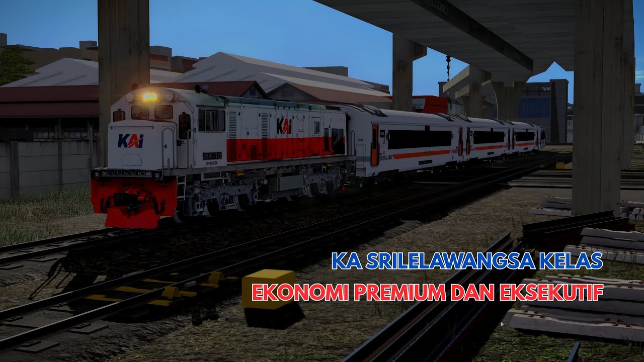 KERETA API SRILELAWANGSA DENGAN KELAS EKSEKUTIF NYAA | TRAINZ RAILROAD 2019 