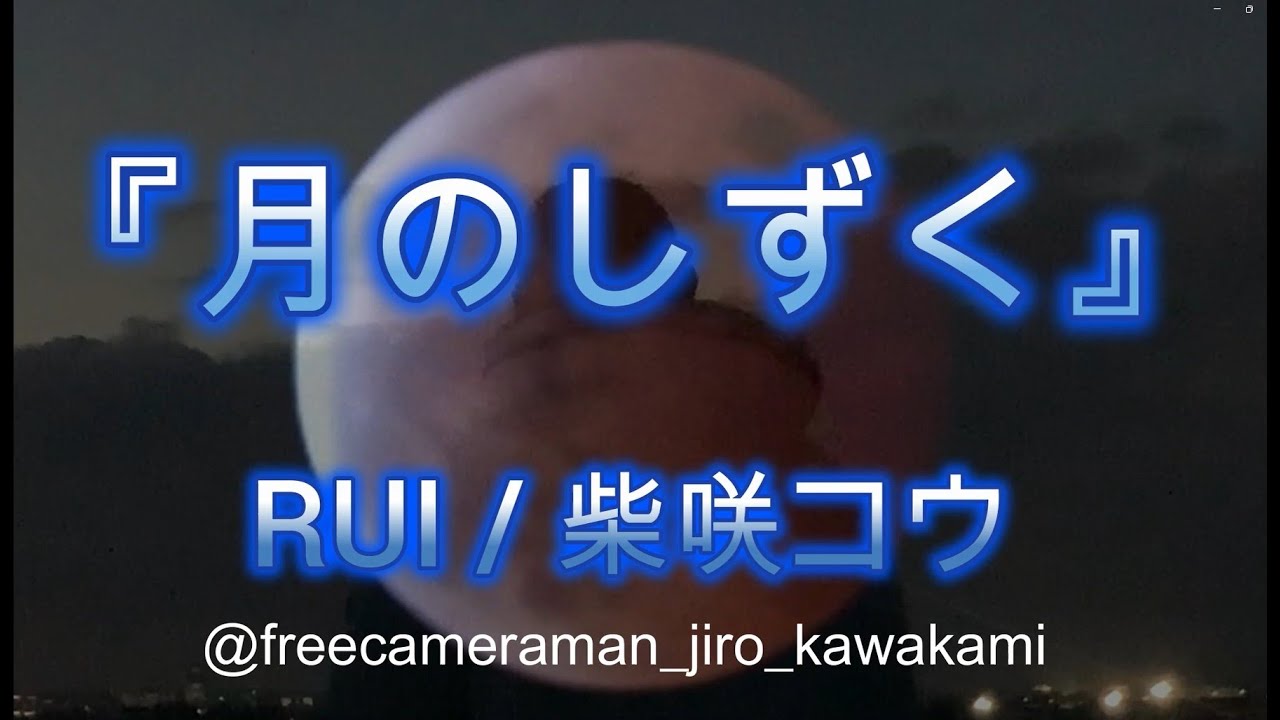 月のしずく / ＲＵＩ（柴咲コウ）アルトサックス🎷