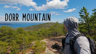 Hiking Dorr Mountain Acadia National Park