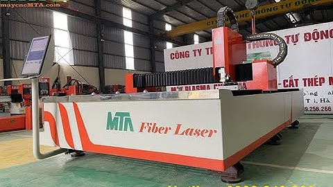 Máy cắt CNC Laser Fiber cắt inox dày 5mm