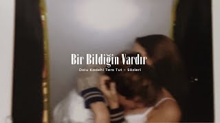 Dolu Kadehi Ters Tut - Bir Bildiğin Vardır (Sözleri) Resimi