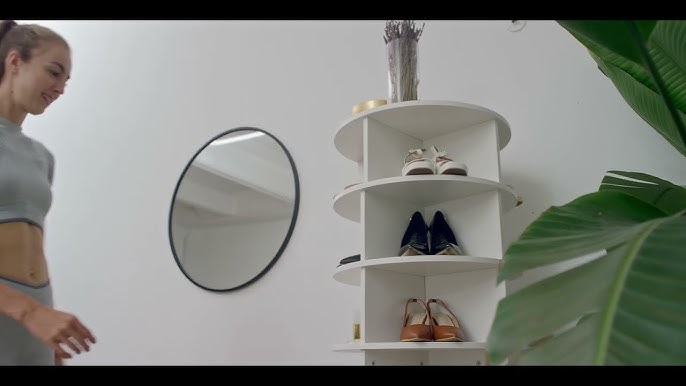 Mega Rotating Shoe Rack Plans - DIYTyler