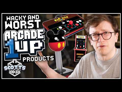 The Wacky and Worst Arcade1UP Products