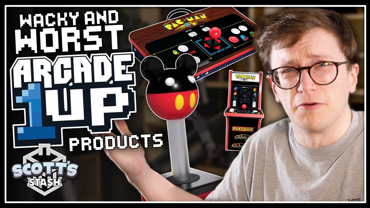 The Wacky and Worst Arcade1UP Products - YouTube