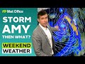 Weekend weather 02/10/2025 – Windy &amp; showery after Storm Amy – Met Office weather forecast UK