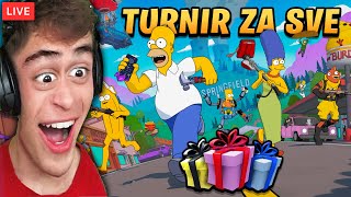 🔴OSVOJI NAGRADE U SIMPSONS TURNIRU U FORTNITE🔴