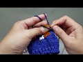 Knitting Intarsia in the round, using the float, Part 2