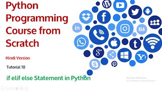#10 Decision Control Structure if else in Hindi Python tutorial