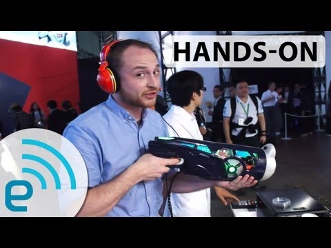 Food Practice Shooter hands-on | Engadget at TGS 2013