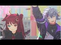 【夢月ロア/不破湊】きょうもハレバレ【にじさんじMMD/スプラ師弟】