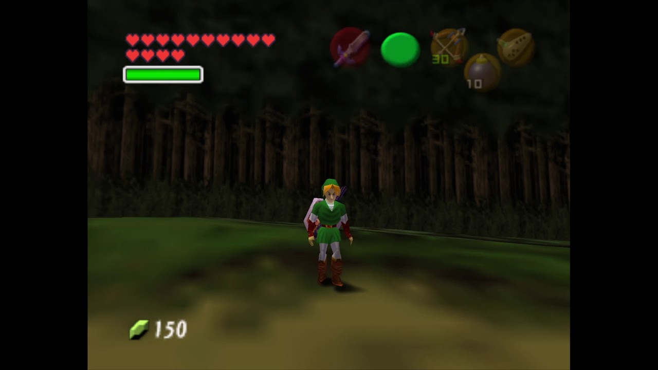 Zelda 64/Ocarina of Time Beta Fishing Pond Exploration Episode 17 (No