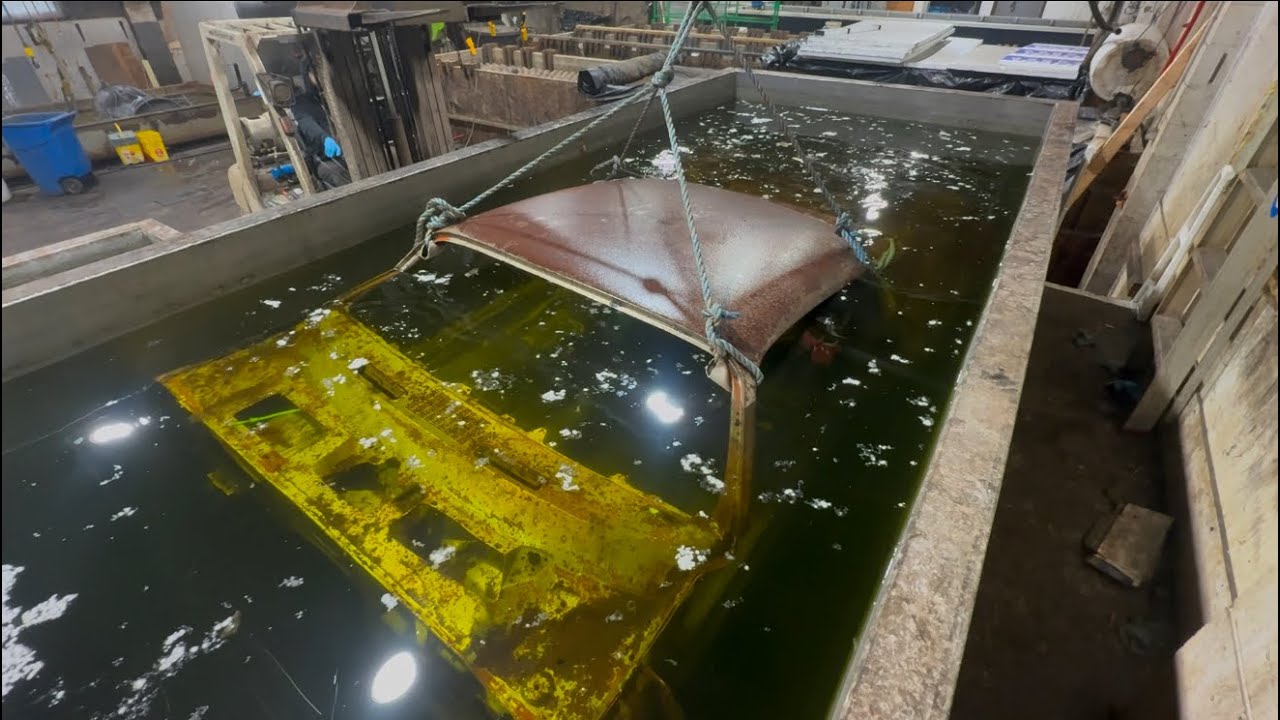 Chemical dipping 1970 Chevy Camaro z28