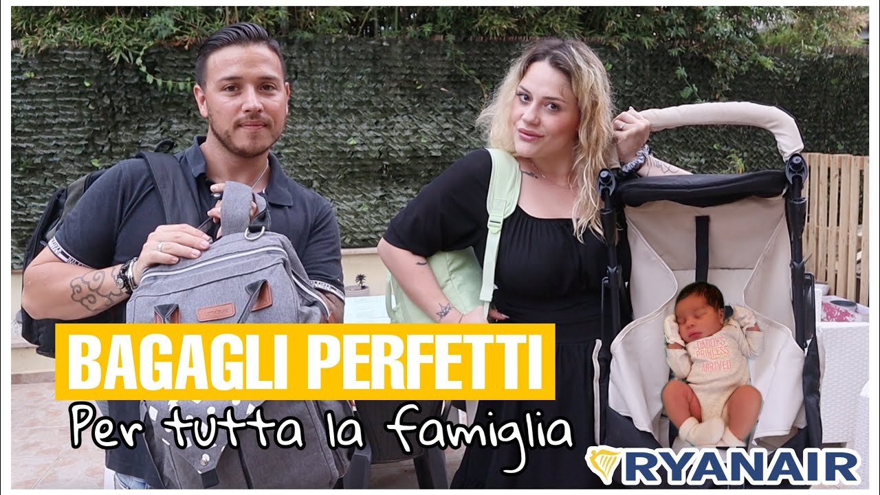 COSA SI PORTA IN AEREO CON UN NEONATO ✈️Trucchi e consigli