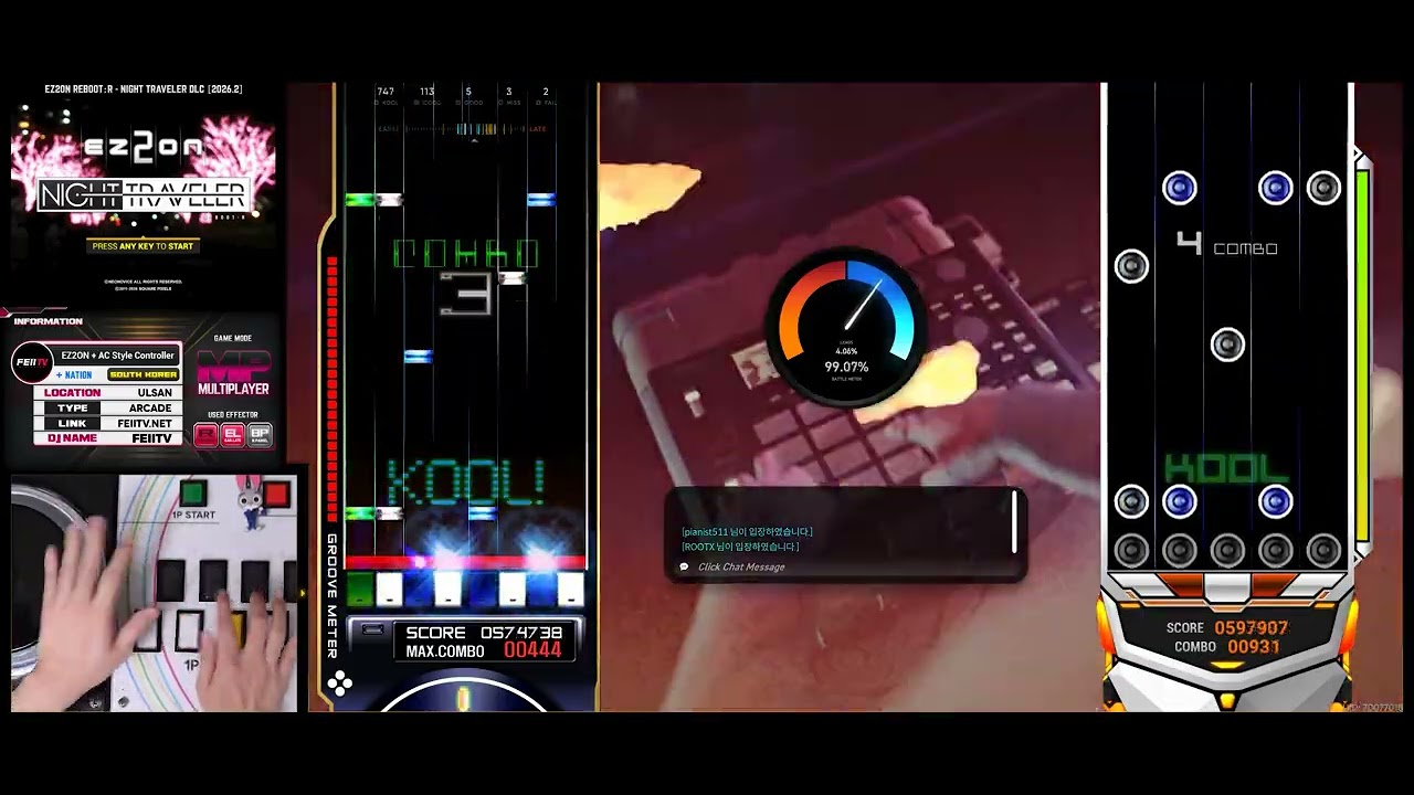 [EZ2ON Reboot : R] 8S (17) Push me again [HD]