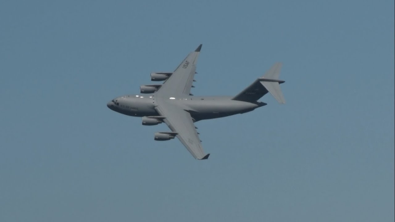 2018 New York Air Show - C-17 Globemaster III Demonstration