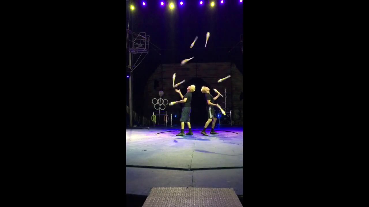 Amazing Juggling by Fusco Brothers (Aces Of Acts) YouTube