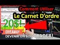 Comment Trader Le Carnet D'ordre  Carnet d'ordre شرح ال