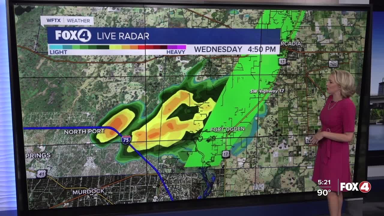 Higher rain chance arriving tomorrow - YouTube