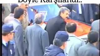 Başbuğ Alparslan Türkeş Böyle Karşılandı