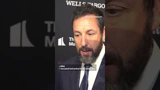Adam Sandler: it was a “huge surprise” to receive the Mark Twain Prize for American Humor #shorts