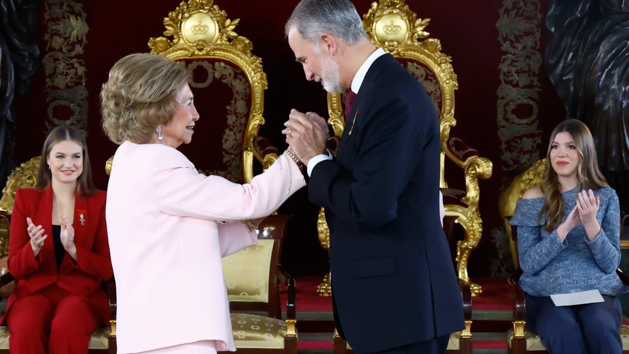 Princess Leonor & Infanta Sofía LIVE at Royal Commemoration | Golden Fleece Ceremony 2025