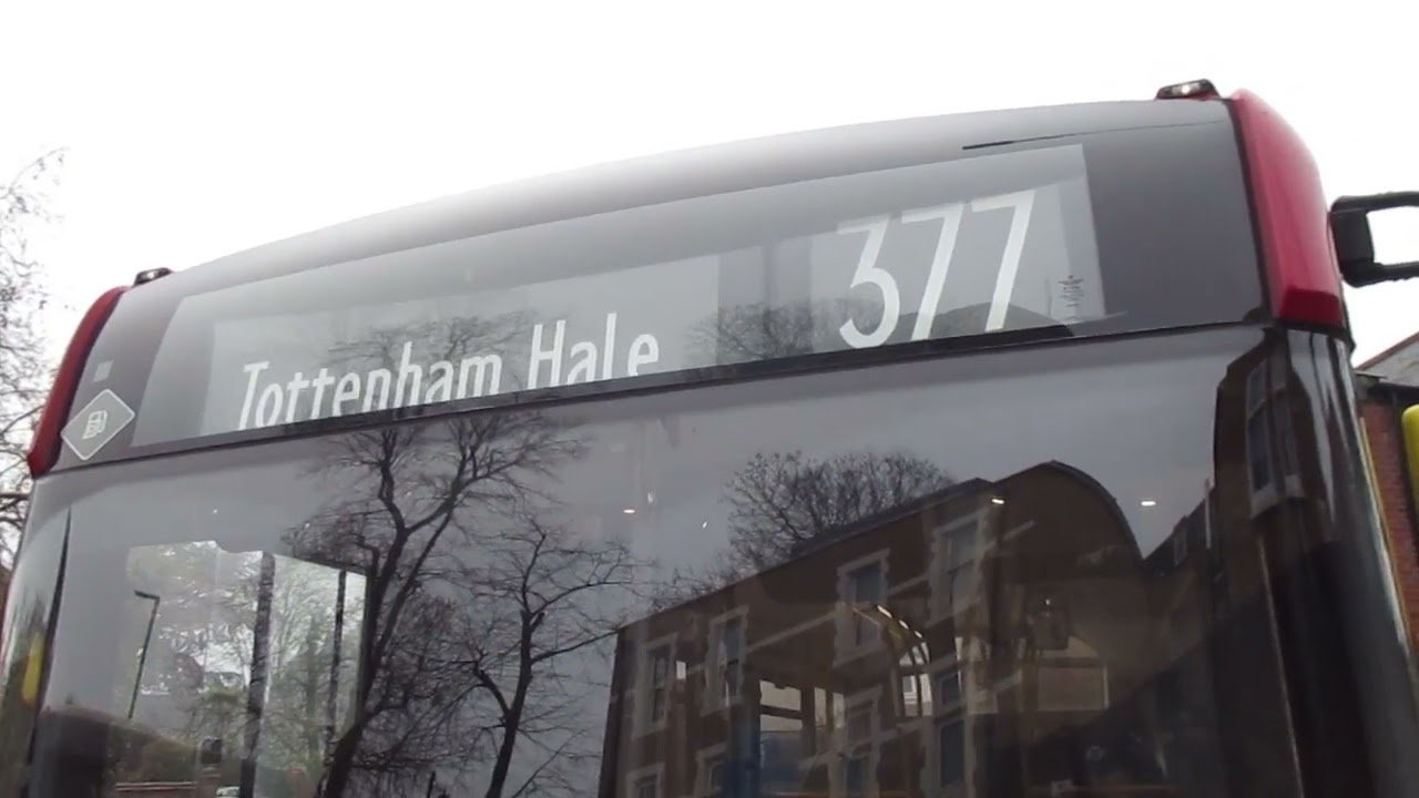 London bus Arriva E200 mmc blind change ENN70