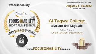 Al-Taqwa College - Mariam the Majestic