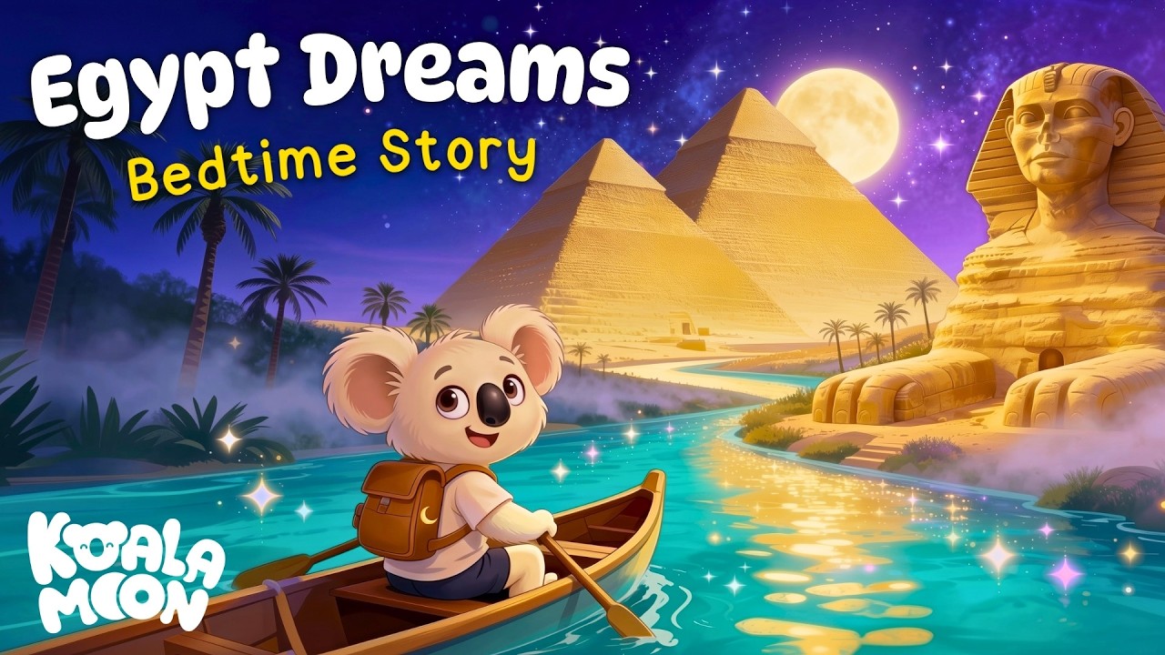 Koko's Egyptian Adventure ✨ Cozy Bedtime Story for Kids 🌙💤