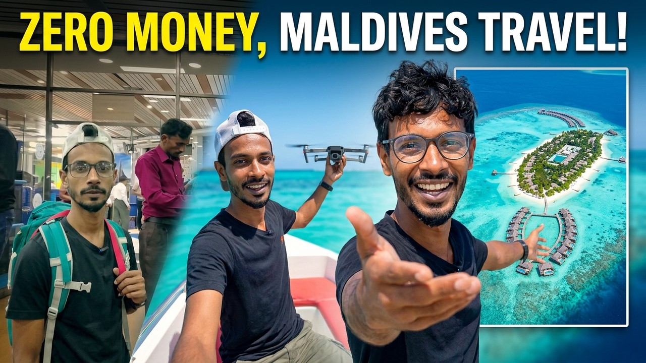 My Secret to Travelling Maldives for FREE (No Money Spent)