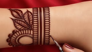 Sawan special stylish mehndi design | Easy back hand mehndi | Simple mehndi | Mehndi design | mehndi