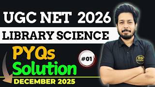 UGC NET December 2025 Paper Solution | UGC NET Library Science Paper Solution | UGC NET June 2026 screenshot 2