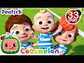 Das Fußballlied | CoComelon Deutsch | Cartoons und Kinderlieder