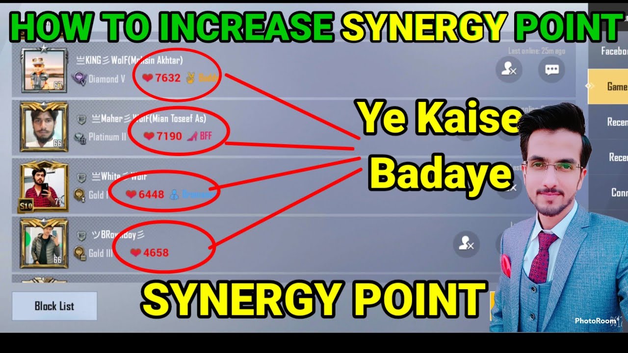 How to increase Synergy in PUBG Lite | PUBG Lite me Synergy point kaise badaye