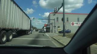Driving through Williston Florida A very pretty little town
