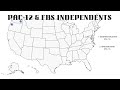 PAC-12 Conference & FBS Independents (2025)