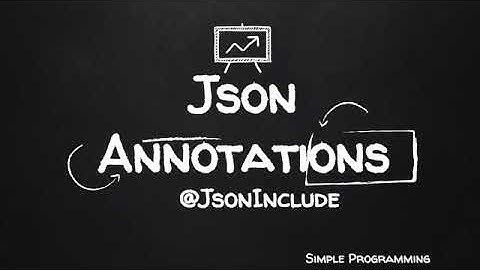 Jackson Annotations|JsonInclude