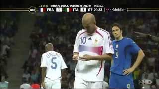 Копия видео Zidane Headbutt Original Footage 720p ABC USA