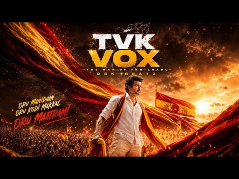 TVK VOX | THALAPATHY VIJAY | DSK BEATZ | USE HEADPHONES 🎧💥