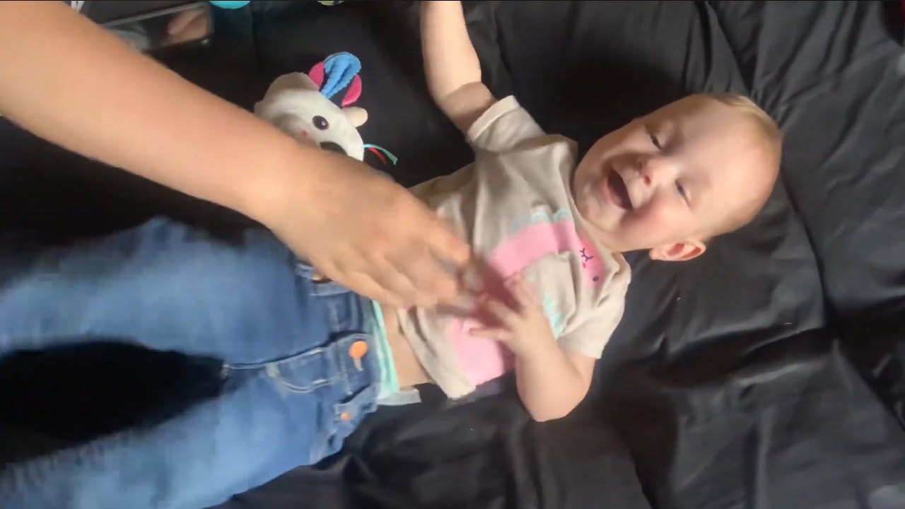 Baby Girl Very Ticklish!