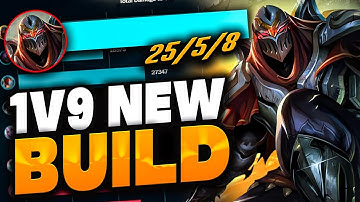 25 KILLS IN HIGH ELO WIT THE NEW OP ZED BUILD l 420WeabooSlayer