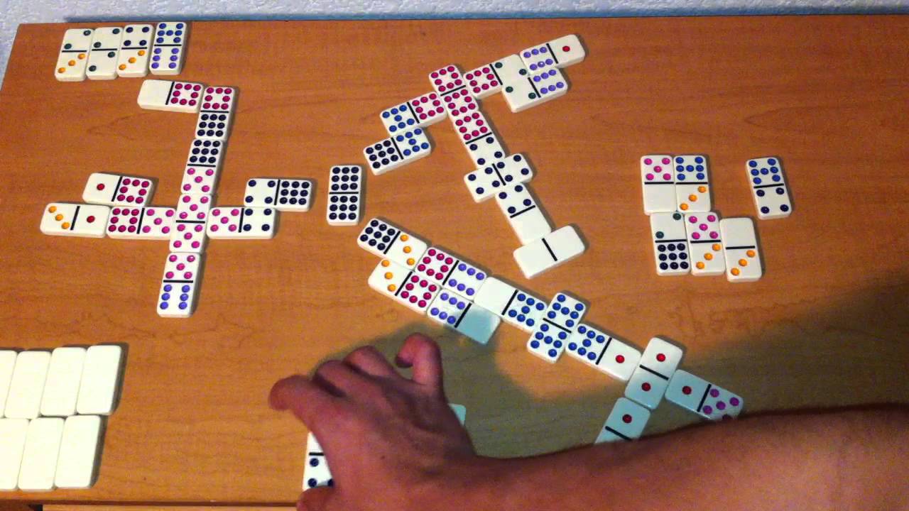 Domino profesional doble nueve tipo cubano