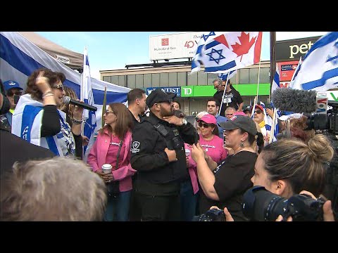Rally held in Toronto calling for release of Israeli hostages on eve of Oct. 7th anniversary