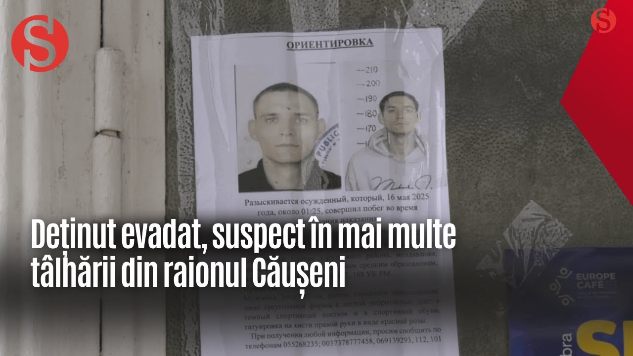 Val de furturi la Căușeni.Oamenii bănuiesc că în spatele spargerilor stă deținutul evadat din Bender