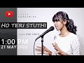 Ho teri stuthi  cover by jemi  jehu  tbrca  hindi christian song