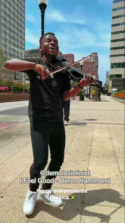 I Feel Good - Beres Hammond | Violin cover by Demola