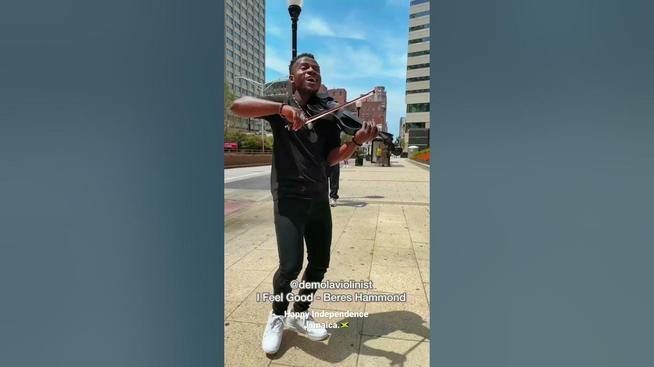 I Feel Good - Beres Hammond | Violin cover by Demola