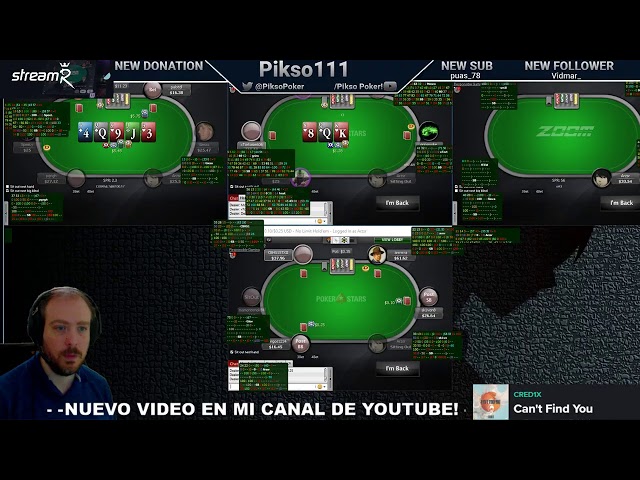 PiksoPoker - NL25 Cash Session!